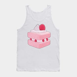 Mini Strawberry Cake Tank Top